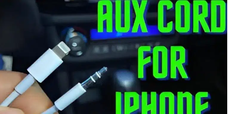 Aux Cord iPhone